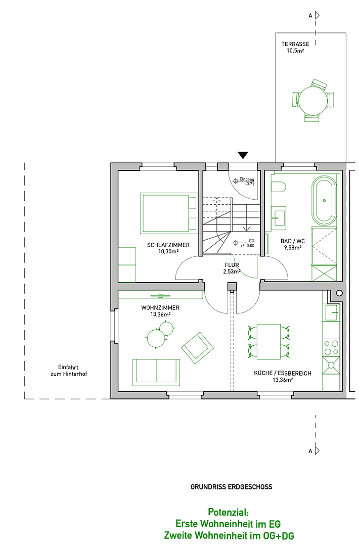 Prodej domu 127 m², pozemek 387 m², Dreieich, Hessen Prodej domu 127 m², pozemek 387 m², Dreieich, Hessen