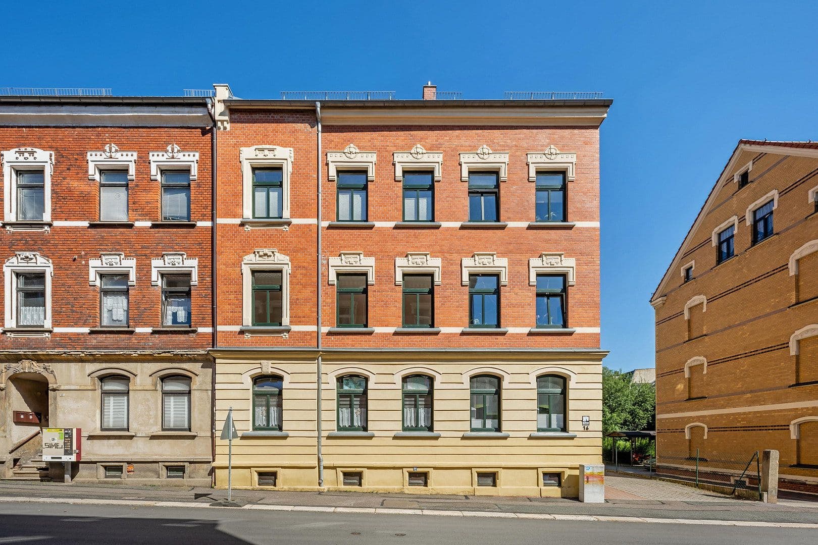 Pronájem bytu 3+1 85 m², Gutenbergstraße 16, Cvikov, Sasko Pronájem bytu 3+1 85 m², Gutenbergstraße 16, Cvikov, Sasko