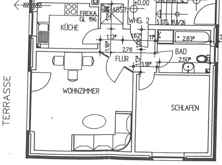 Pronájem bytu 2+1 58 m², Geesthacht, Šlesvicko-Holštýnsko Pronájem bytu 2+1 58 m², Geesthacht, Šlesvicko-Holštýnsko
