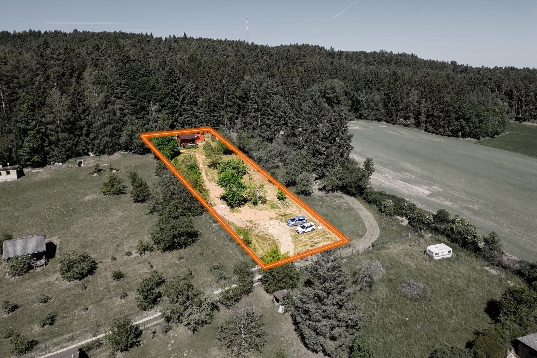 Prodej chaty, chalupy 50 m², pozemek 2.198 m², Strunkovice nad Blanicí, Jihočeský kraj Prodej chaty, chalupy 50 m², pozemek 2.198 m², Strunkovice nad Blanicí, Jihočeský kraj