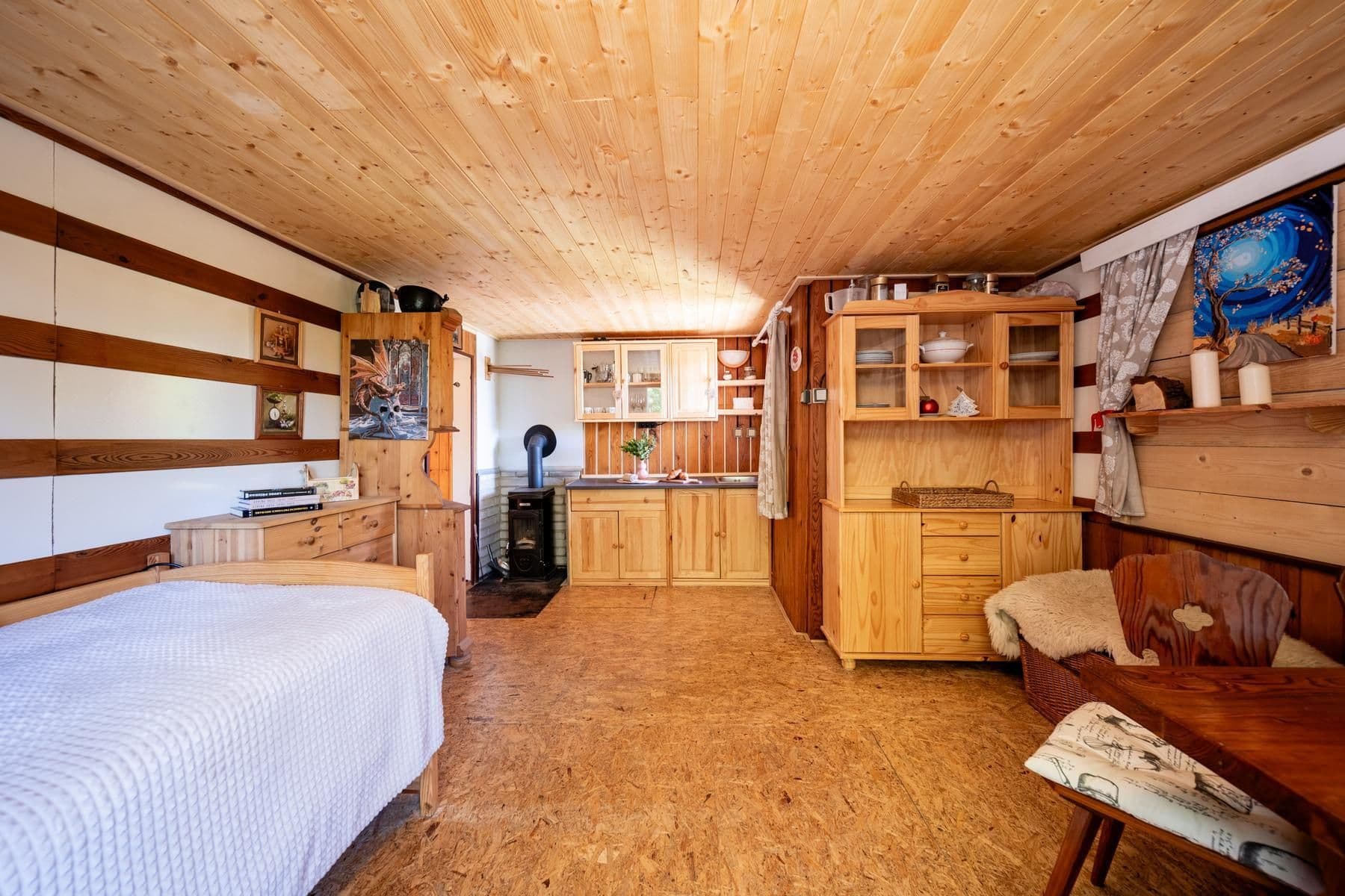 Prodej chaty, chalupy 50 m², pozemek 2.198 m², Strunkovice nad Blanicí, Jihočeský kraj Prodej chaty, chalupy 50 m², pozemek 2.198 m², Strunkovice nad Blanicí, Jihočeský kraj