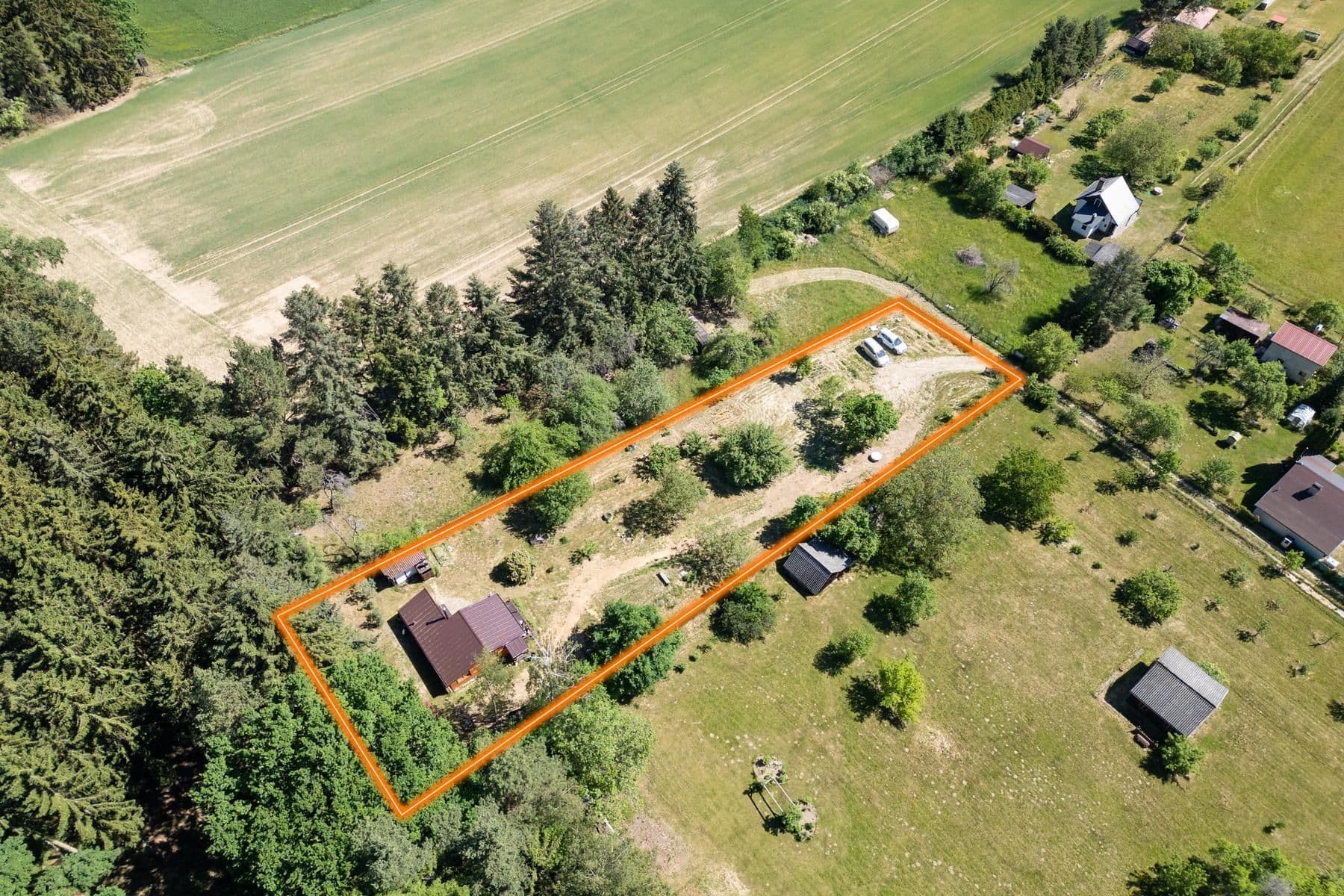 Prodej chaty, chalupy 50 m², pozemek 2.198 m², Strunkovice nad Blanicí, Jihočeský kraj Prodej chaty, chalupy 50 m², pozemek 2.198 m², Strunkovice nad Blanicí, Jihočeský kraj