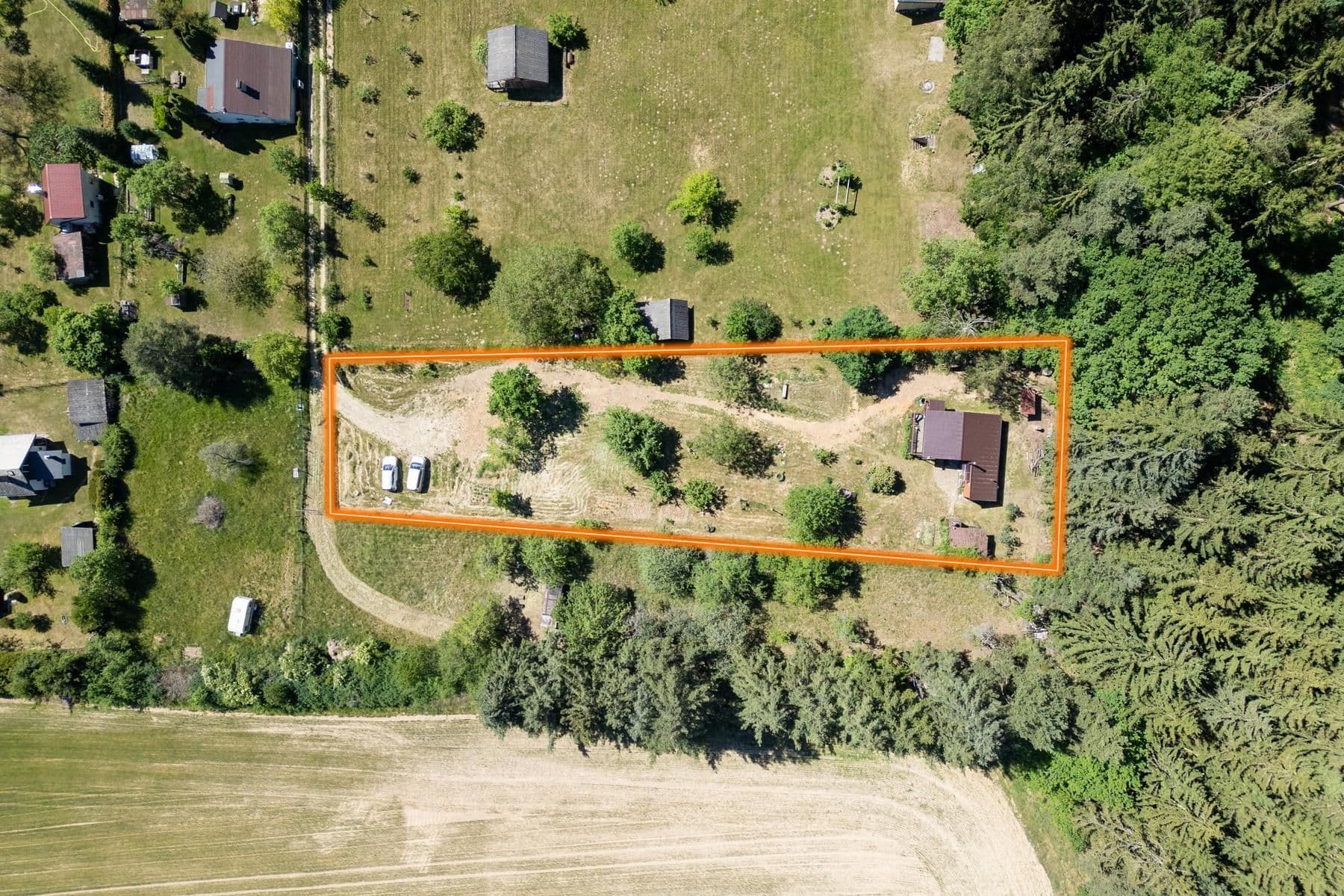 Prodej chaty, chalupy 50 m², pozemek 2.198 m², Strunkovice nad Blanicí, Jihočeský kraj Prodej chaty, chalupy 50 m², pozemek 2.198 m², Strunkovice nad Blanicí, Jihočeský kraj