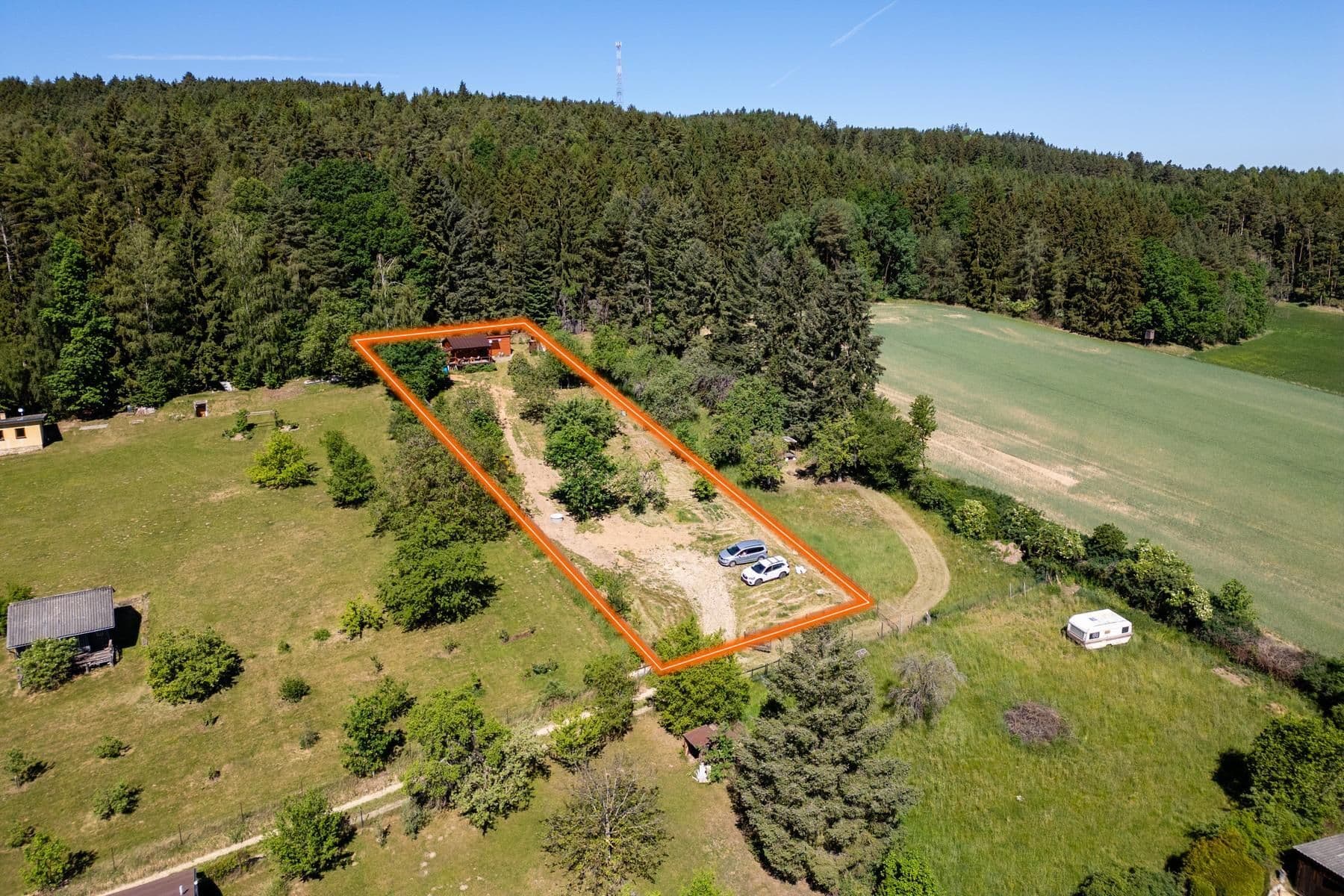 Prodej chaty, chalupy 50 m², pozemek 2.198 m², Strunkovice nad Blanicí, Jihočeský kraj Prodej chaty, chalupy 50 m², pozemek 2.198 m², Strunkovice nad Blanicí, Jihočeský kraj