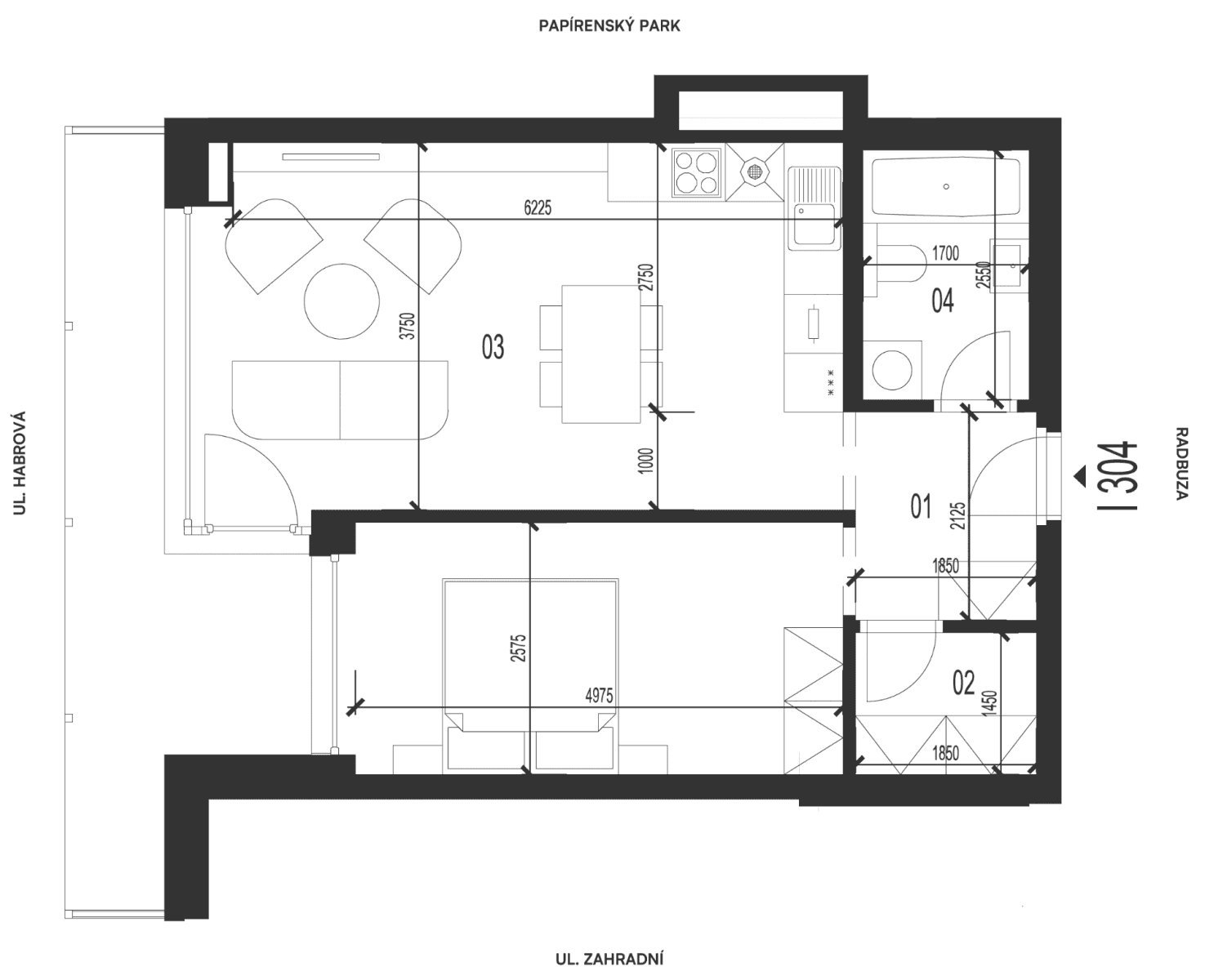 Pronájem bytu 2+kk 66 m², Zahradní, Plzeň, Plzeňský kraj Pronájem bytu 2+kk 66 m², Zahradní, Plzeň, Plzeňský kraj
