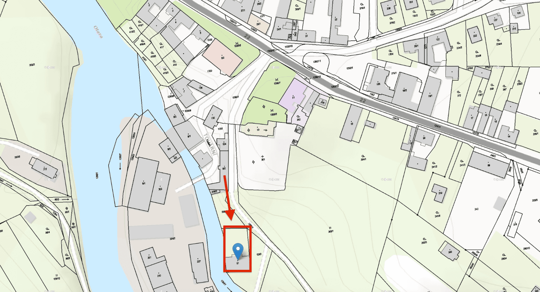 Prodej pozemku 832 m², Střelské Hoštice, Jihočeský kraj Prodej pozemku 832 m², Střelské Hoštice, Jihočeský kraj
