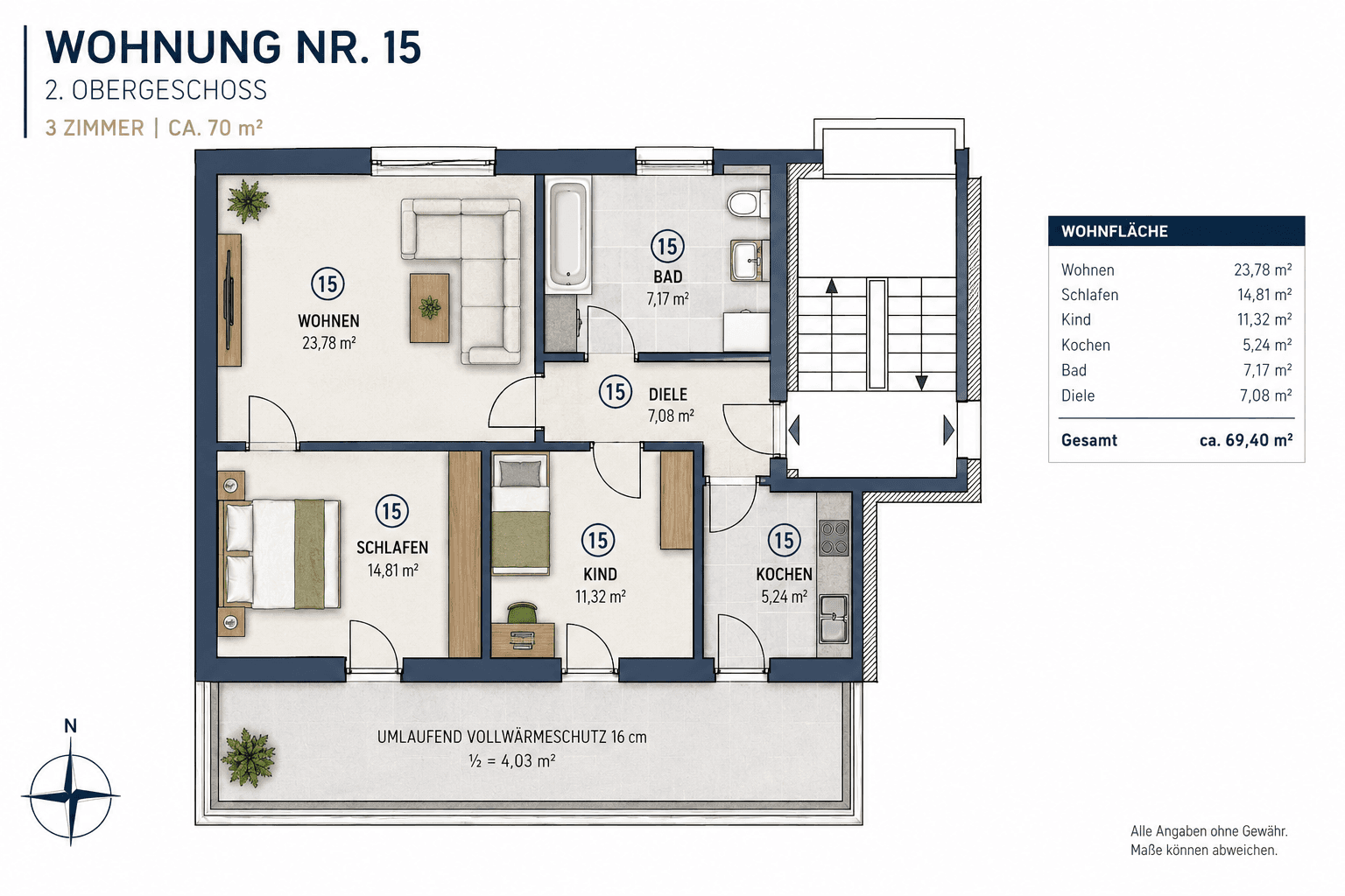 Prodej bytu 3+1 70 m², Bobingen, Bavorsko Prodej bytu 3+1 70 m², Bobingen, Bavorsko