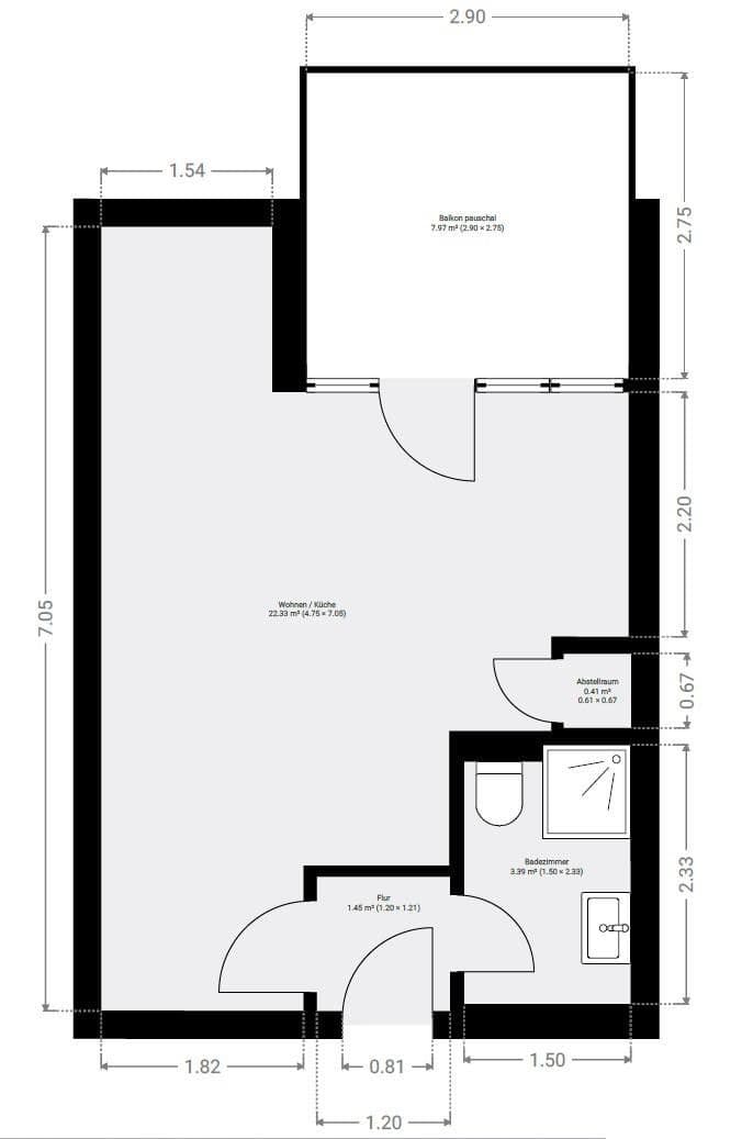 Pronájem bytu 1+1 31 m², Tönisvorst, Severní Porýní-Vestfálsko Pronájem bytu 1+1 31 m², Tönisvorst, Severní Porýní-Vestfálsko