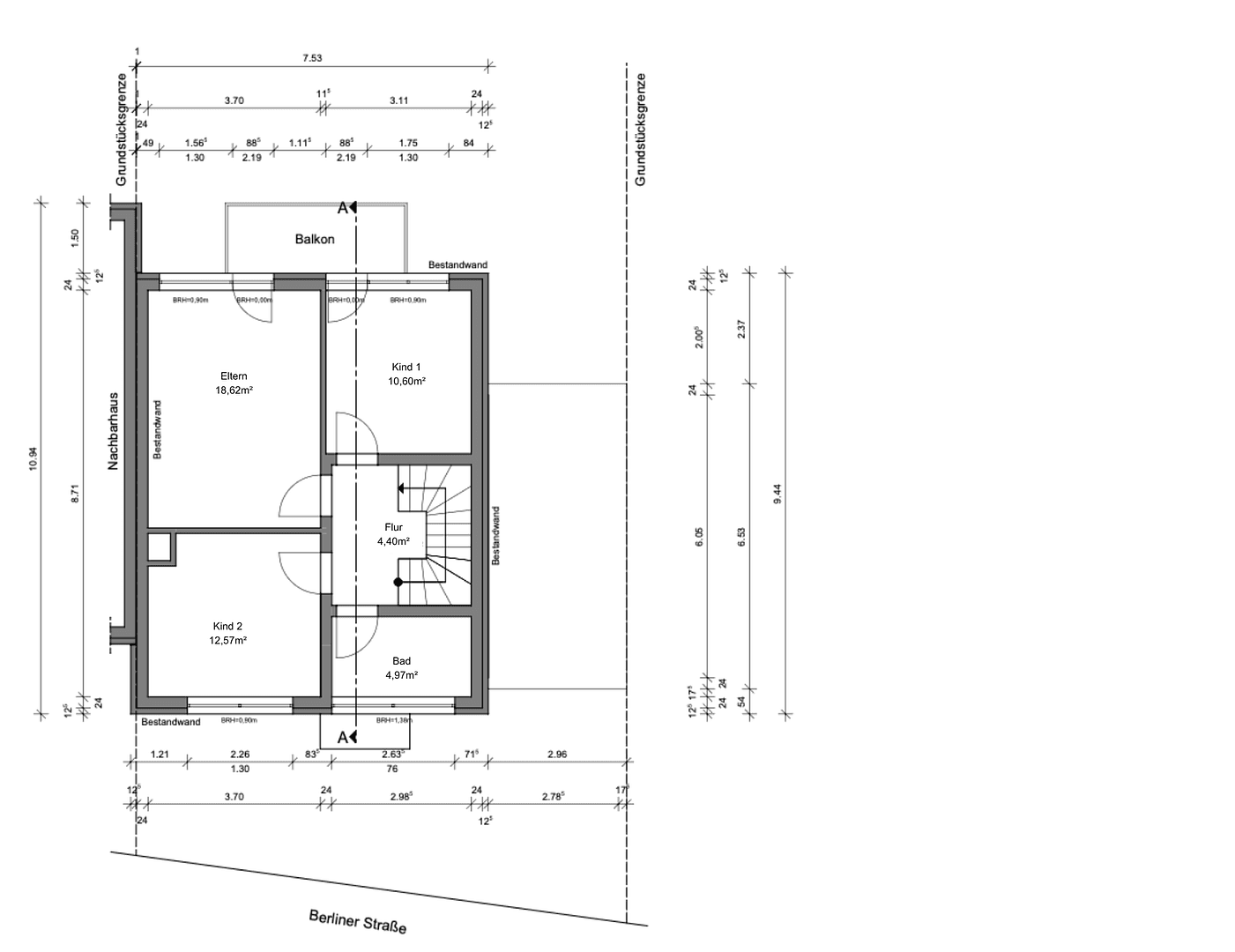 Prodej domu 127 m², pozemek 250 m², Berliner Straße 1b, Pulheim, Severní Porýní-Vestfálsko Prodej domu 127 m², pozemek 250 m², Berliner Straße 1b, Pulheim, Severní Porýní-Vestfálsko