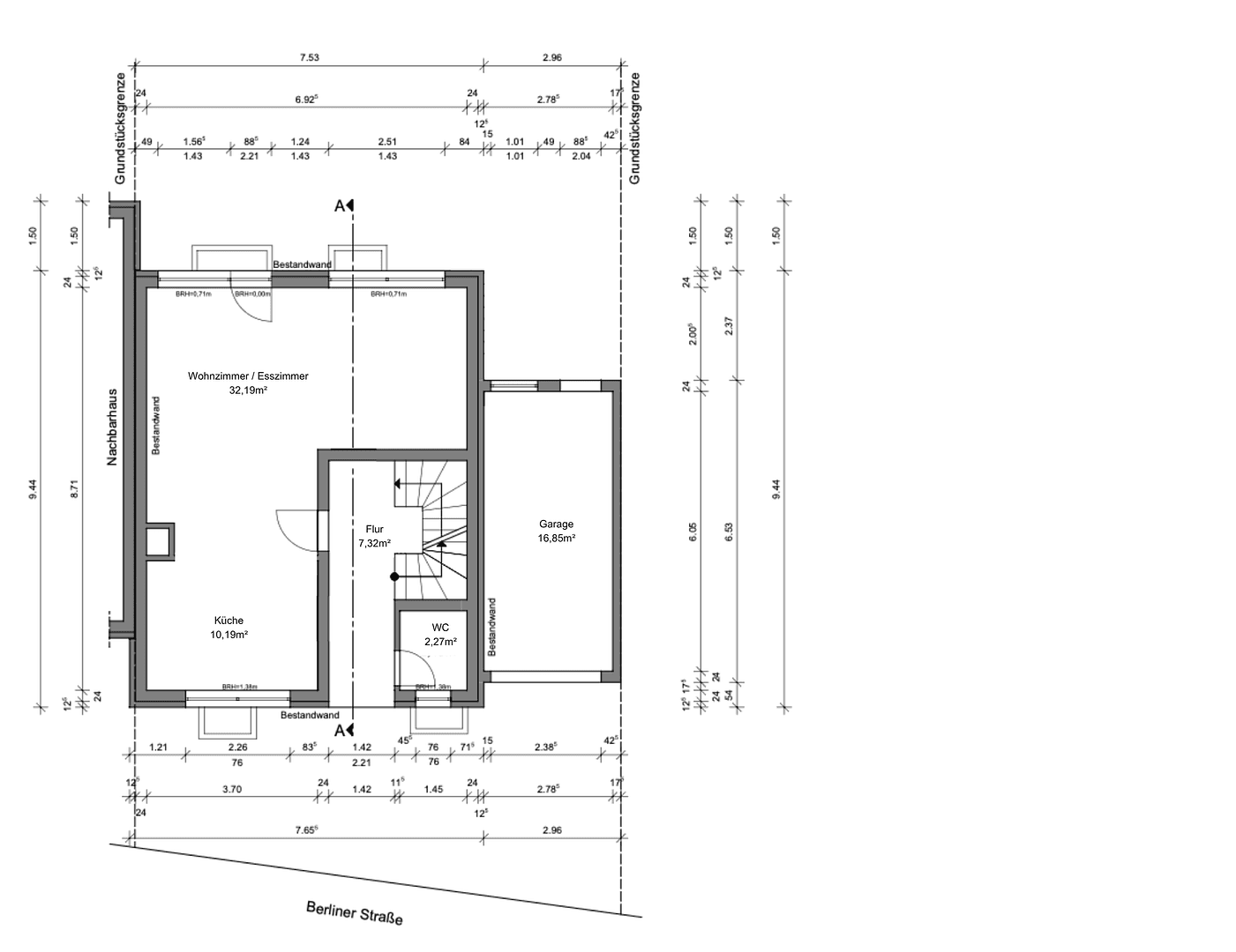 Prodej domu 127 m², pozemek 250 m², Berliner Straße 1b, Pulheim, Severní Porýní-Vestfálsko Prodej domu 127 m², pozemek 250 m², Berliner Straße 1b, Pulheim, Severní Porýní-Vestfálsko