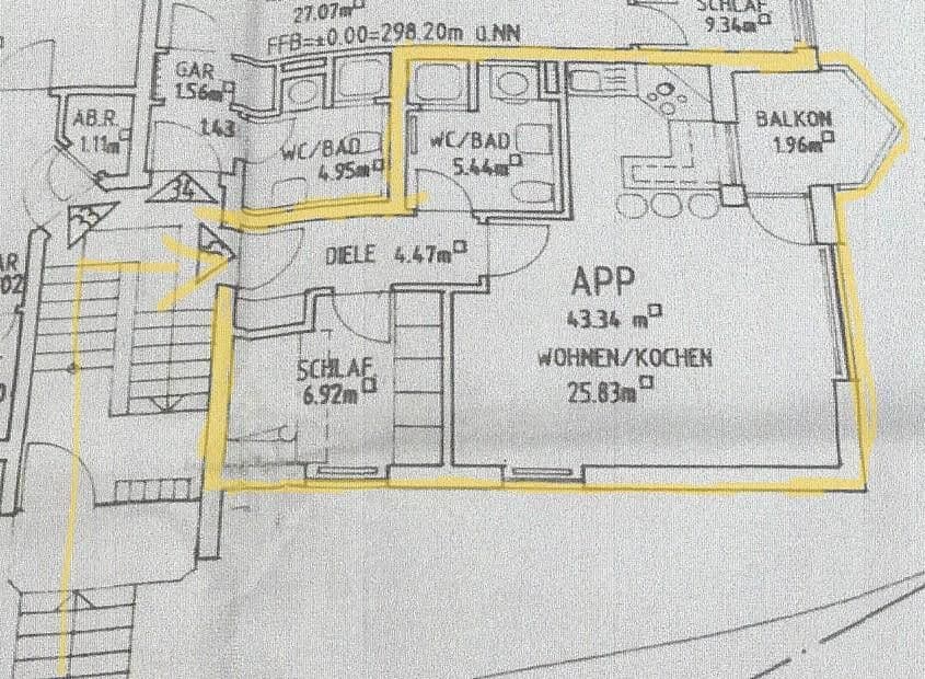 Pronájem bytu 2+1 43 m², Altenkunstadt, Bavorsko Pronájem bytu 2+1 43 m², Altenkunstadt, Bavorsko