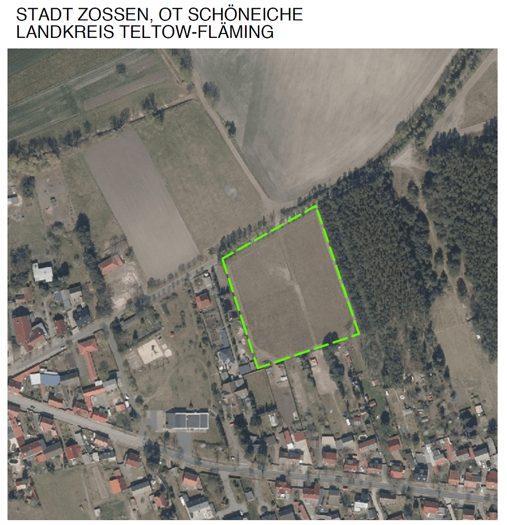 Prodej pozemku 729 m², Planweg, Zossen, Braniborsko Prodej pozemku 729 m², Planweg, Zossen, Braniborsko
