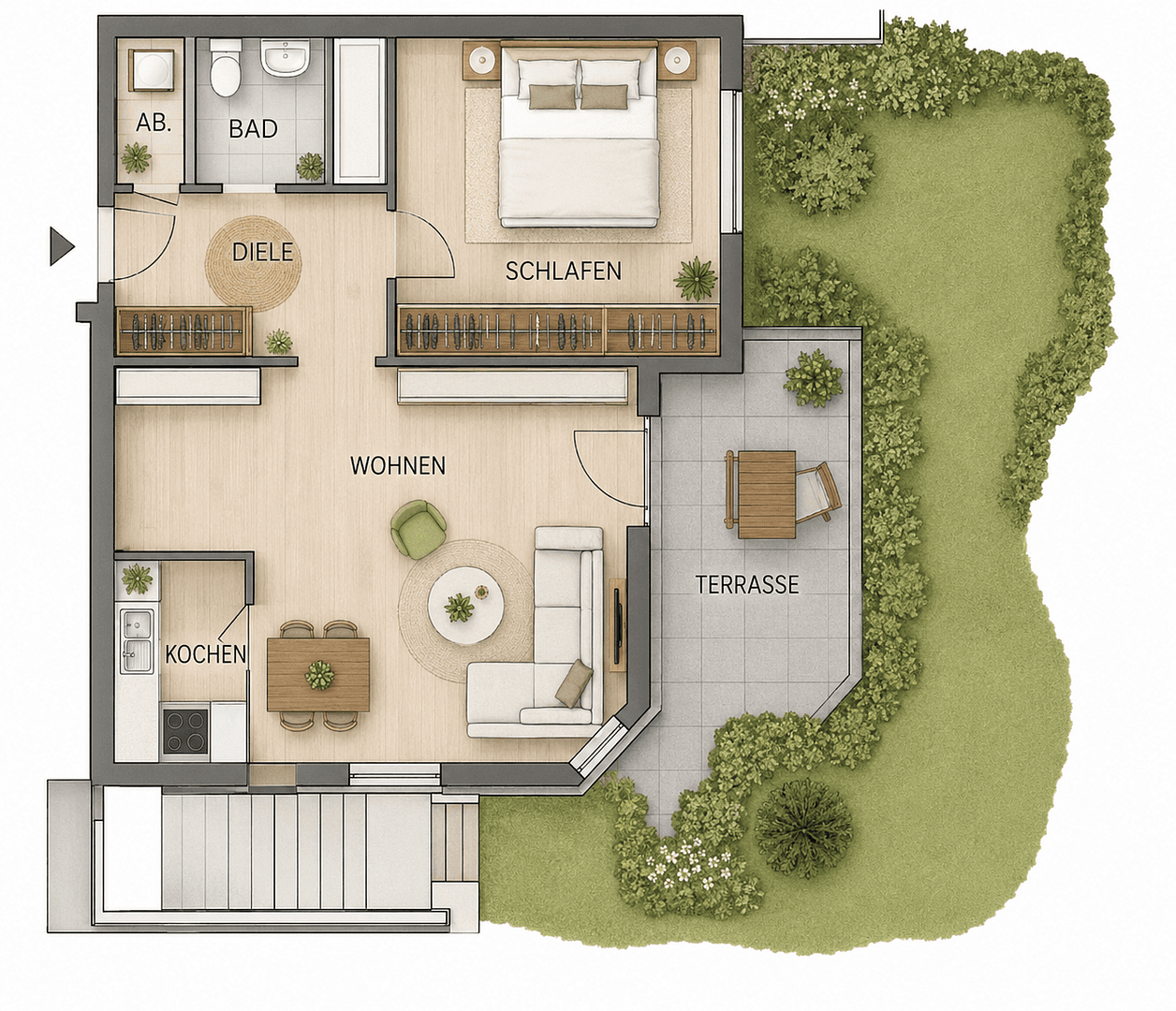 Pronájem bytu 2+1 57 m², Johannes-Eisenlohr-Straße 126, Reutlingen, Bádensko-Württembersko Pronájem bytu 2+1 57 m², Johannes-Eisenlohr-Straße 126, Reutlingen, Bádensko-Württembersko