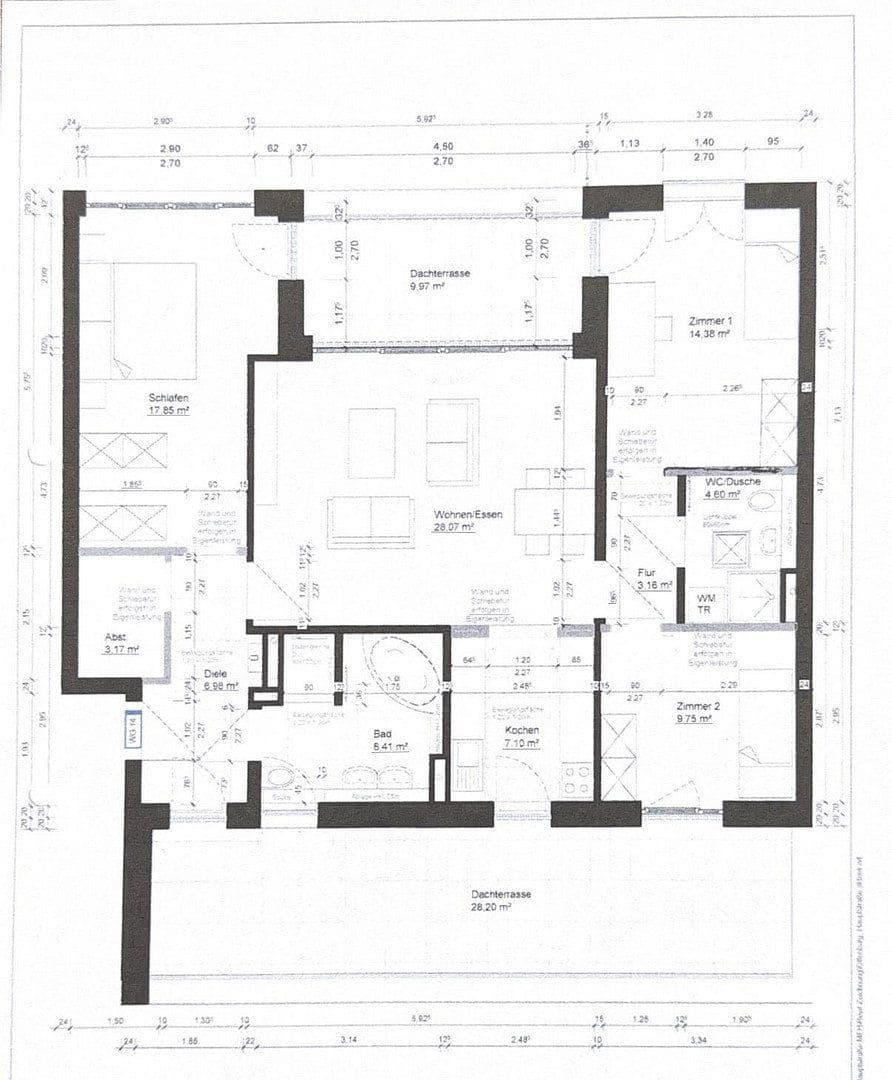 Prodej bytu 4+1 116 m², Offenburg, Bádensko-Württembersko Prodej bytu 4+1 116 m², Offenburg, Bádensko-Württembersko