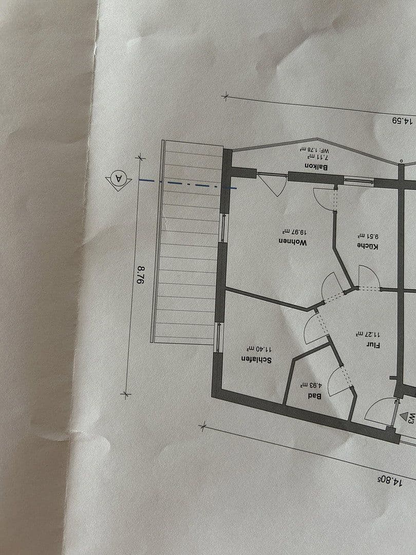 Pronájem bytu 2+1 59 m², Traunstein, Bavorsko Pronájem bytu 2+1 59 m², Traunstein, Bavorsko