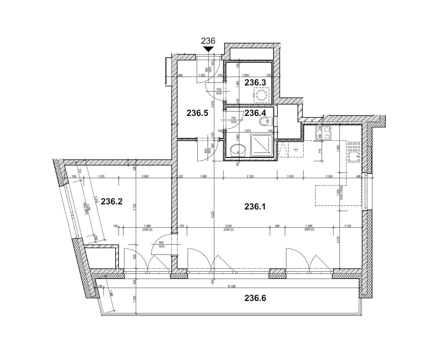 Pronájem bytu 2+kk 67 m², Gerstelova, Praha, Praha Pronájem bytu 2+kk 67 m², Gerstelova, Praha, Praha