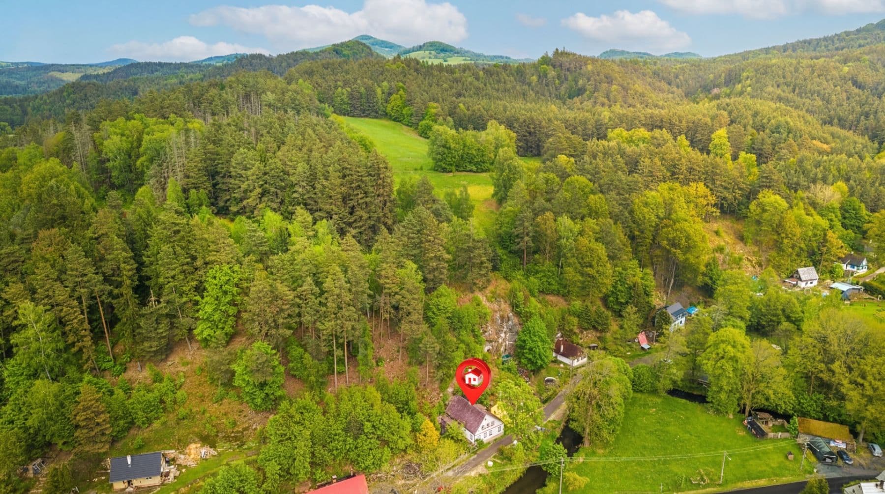 Prodej chaty, chalupy 150 m², pozemek 915 m², Srbská Kamenice, Ústecký kraj Prodej chaty, chalupy 150 m², pozemek 915 m², Srbská Kamenice, Ústecký kraj