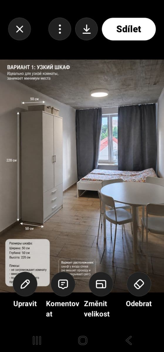Pronájem bytu 1+kk 25 m², Pražská, Praha, Praha Pronájem bytu 1+kk 25 m², Pražská, Praha, Praha