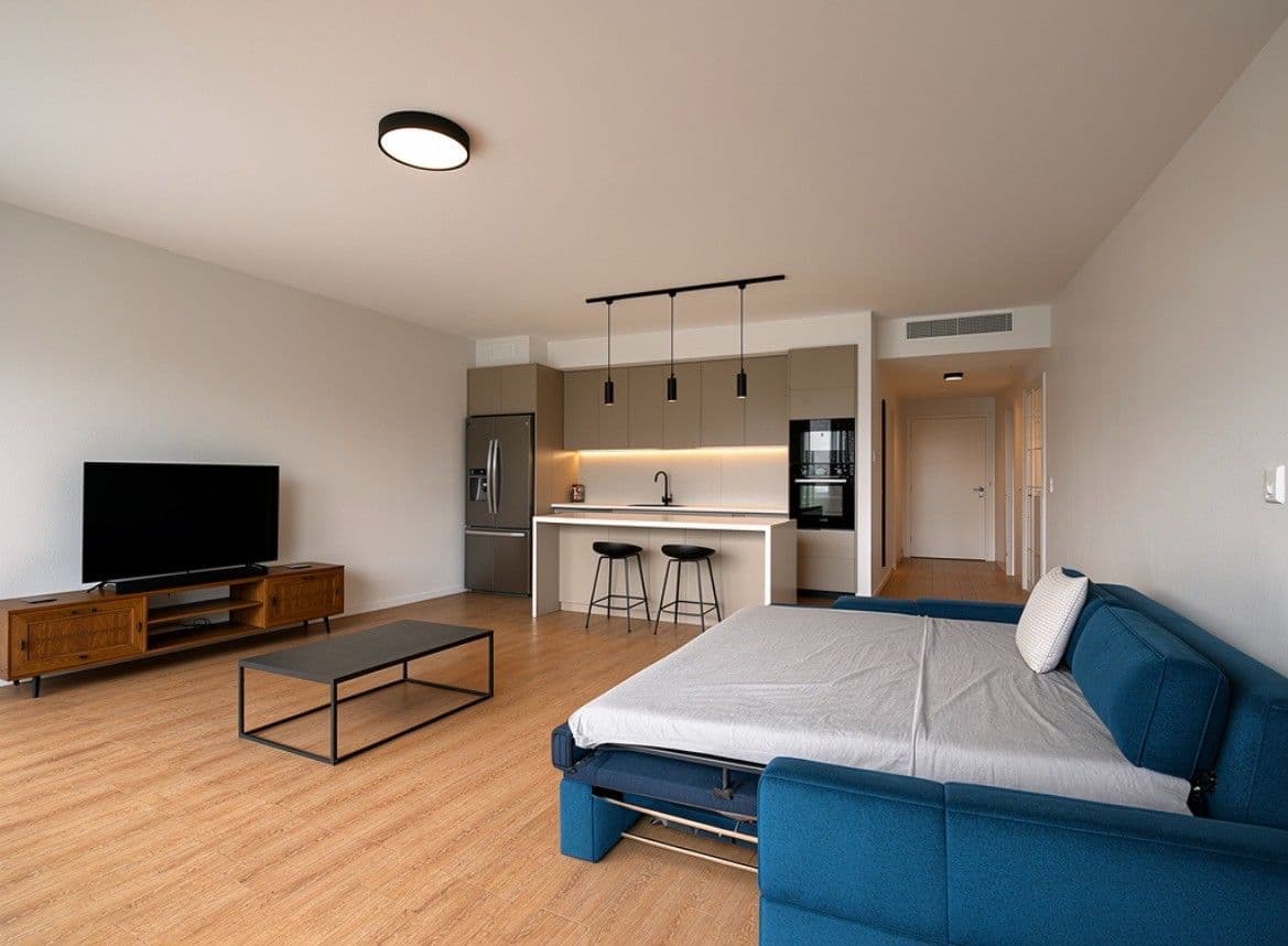 Pronájem bytu 1+kk 35 m², Olšanská, Praha, Praha Pronájem bytu 1+kk 35 m², Olšanská, Praha, Praha