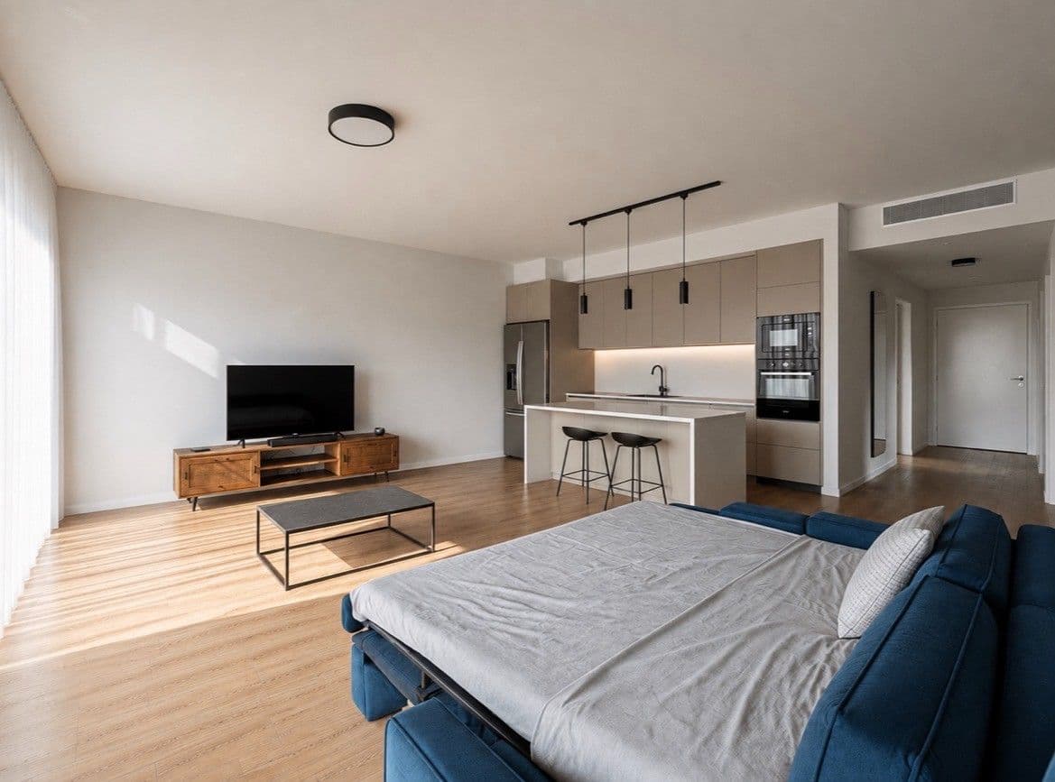 Pronájem bytu 1+kk 35 m², Olšanská, Praha, Praha Pronájem bytu 1+kk 35 m², Olšanská, Praha, Praha