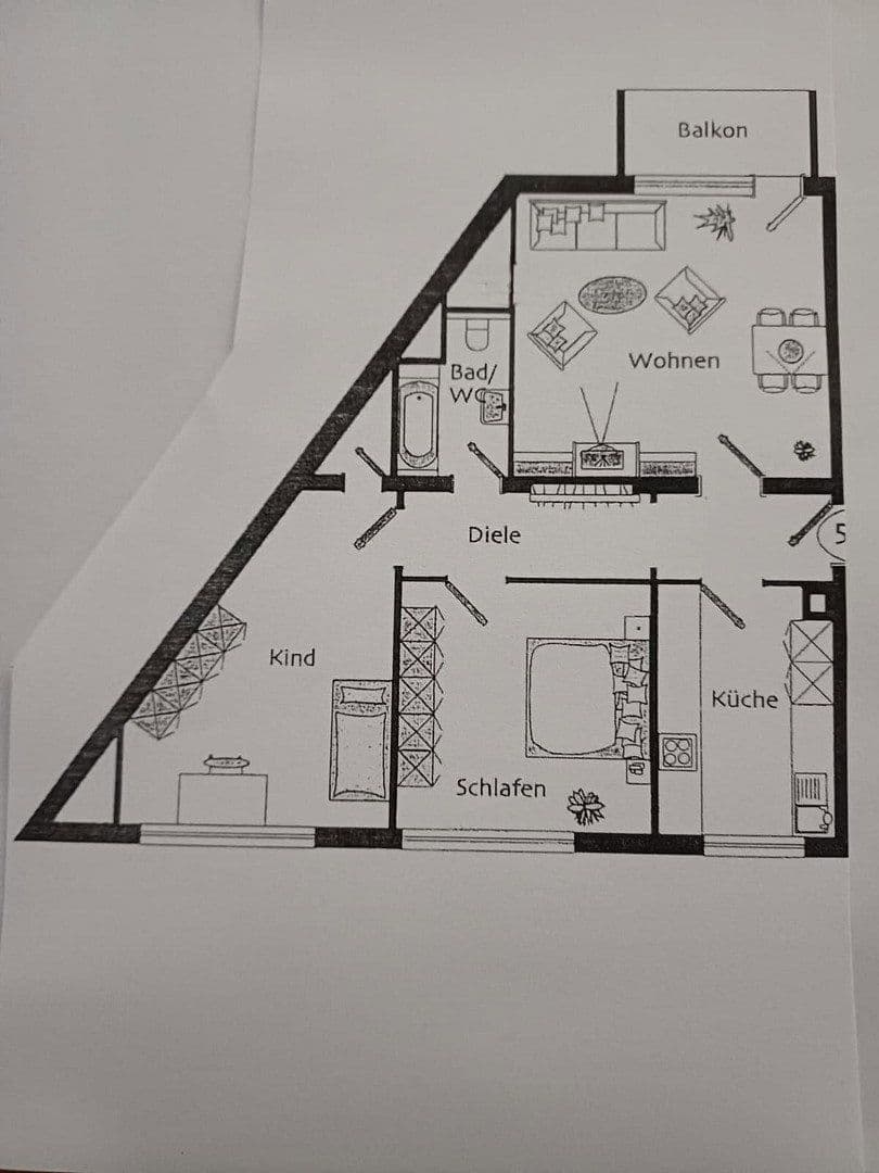 Pronájem bytu 3+1 69 m², Kettelerstr. 1a, Oberhausen, Severní Porýní-Vestfálsko Pronájem bytu 3+1 69 m², Kettelerstr. 1a, Oberhausen, Severní Porýní-Vestfálsko