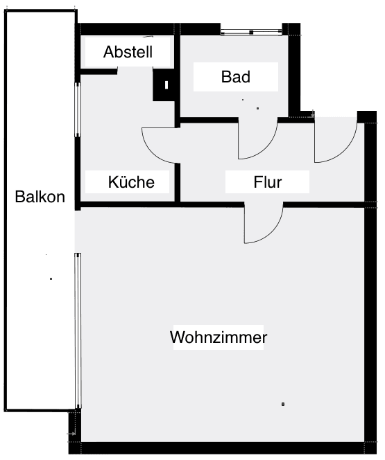 Pronájem bytu 1+kk 31 m², Bruchstraße 30, Krefeld, Severní Porýní-Vestfálsko Pronájem bytu 1+kk 31 m², Bruchstraße 30, Krefeld, Severní Porýní-Vestfálsko