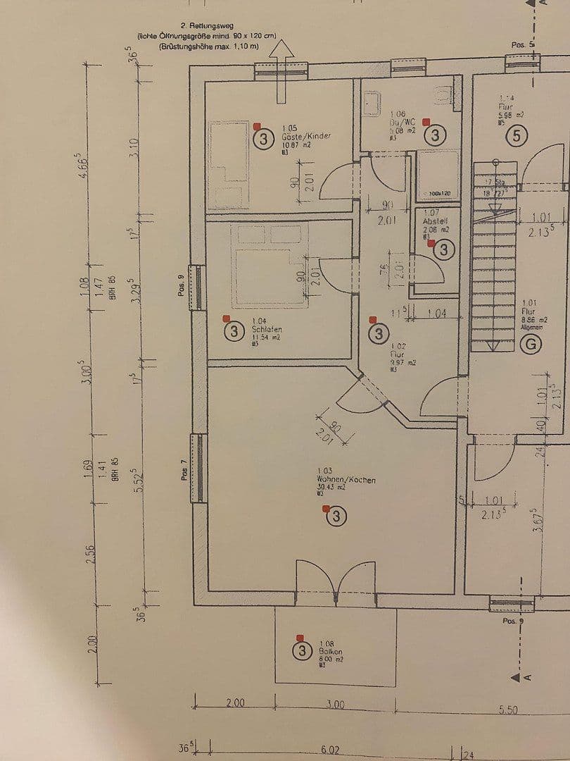 Pronájem bytu 3+1 73 m², Dorfstraße 78, Fürstenberg/Havel, Braniborsko Pronájem bytu 3+1 73 m², Dorfstraße 78, Fürstenberg/Havel, Braniborsko