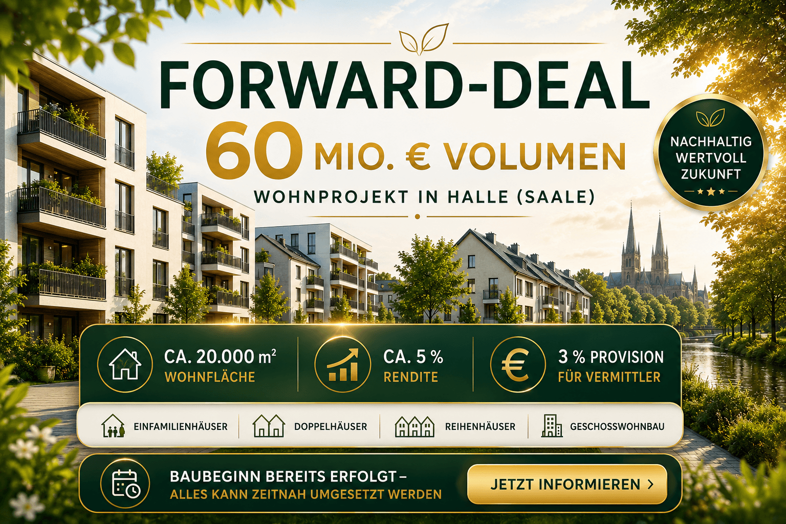 Prodej domu 20.000 m², Kaiserlauterer Str, Halle, Sasko-Anhaltsko Prodej domu 20.000 m², Kaiserlauterer Str, Halle, Sasko-Anhaltsko