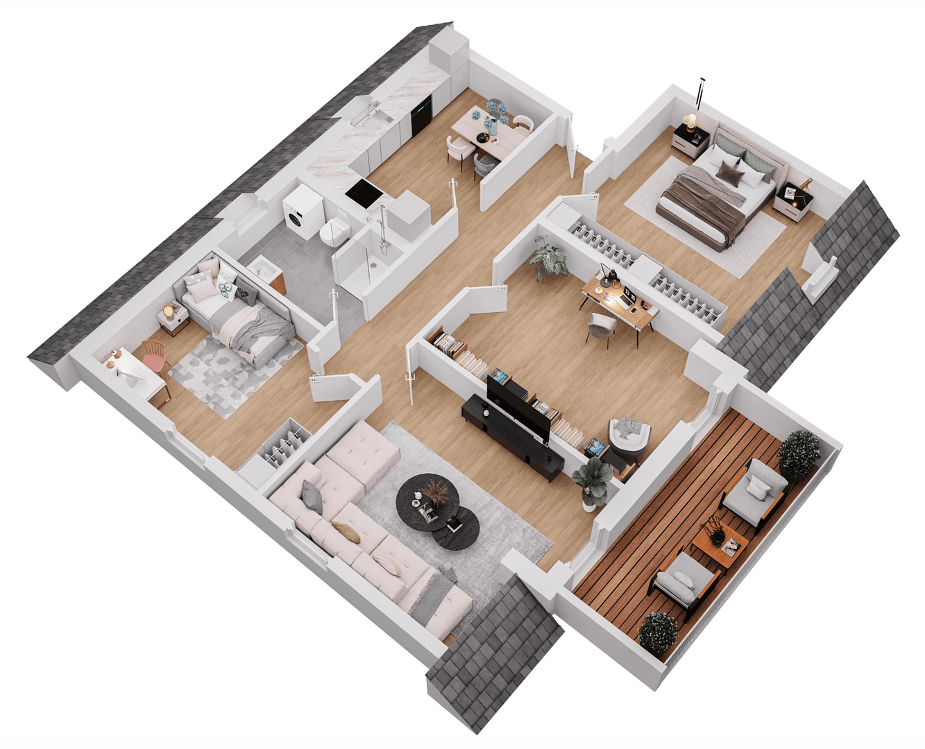 Prodej bytu 4+1 93 m², Hof, Bavorsko Prodej bytu 4+1 93 m², Hof, Bavorsko