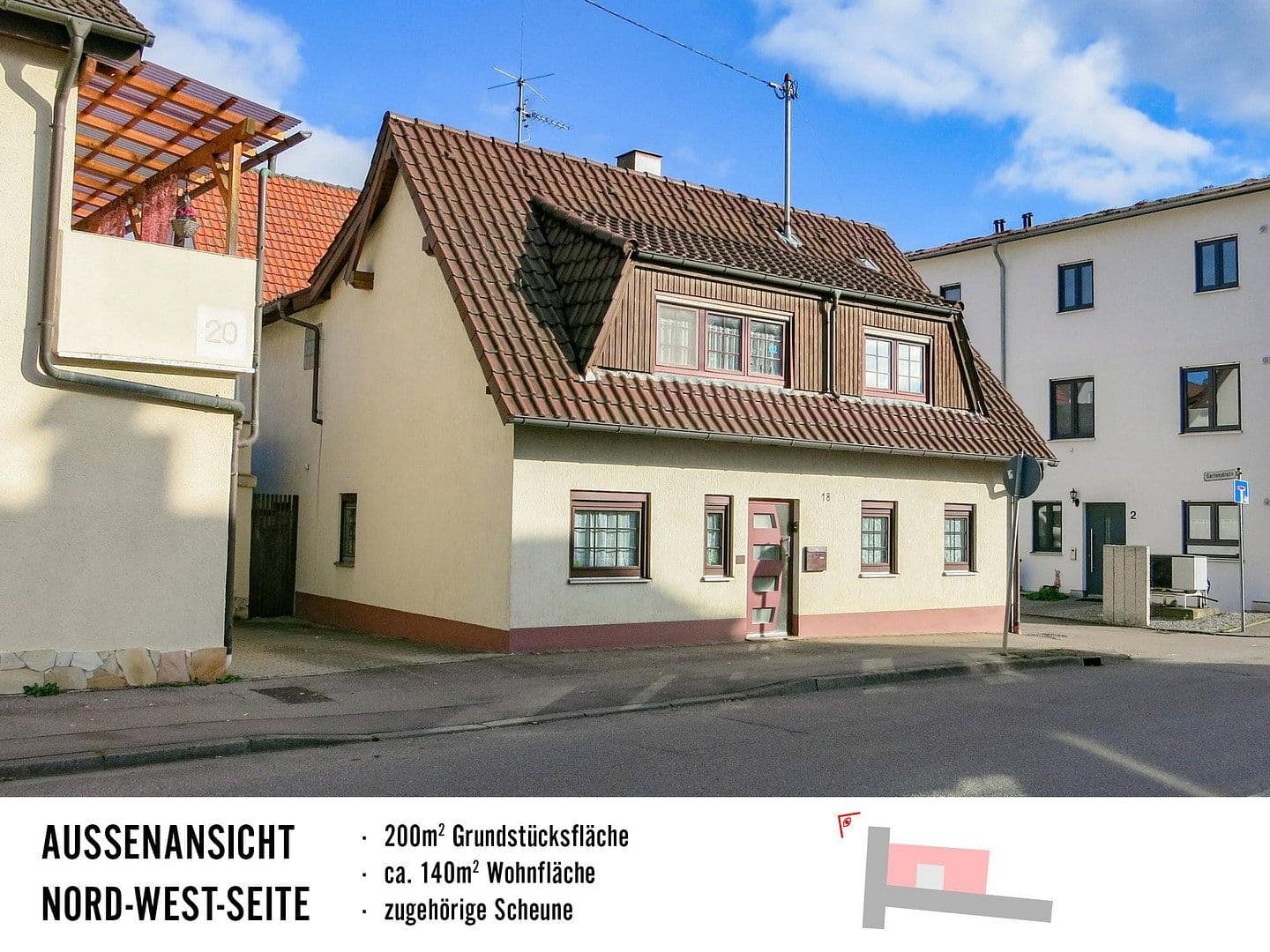 Prodej domu 140 m², pozemek 205 m², Neue Stuttgarter Straße 18, Magstadt, Bádensko-Württembersko Prodej domu 140 m², pozemek 205 m², Neue Stuttgarter Straße 18, Magstadt, Bádensko-Württembersko