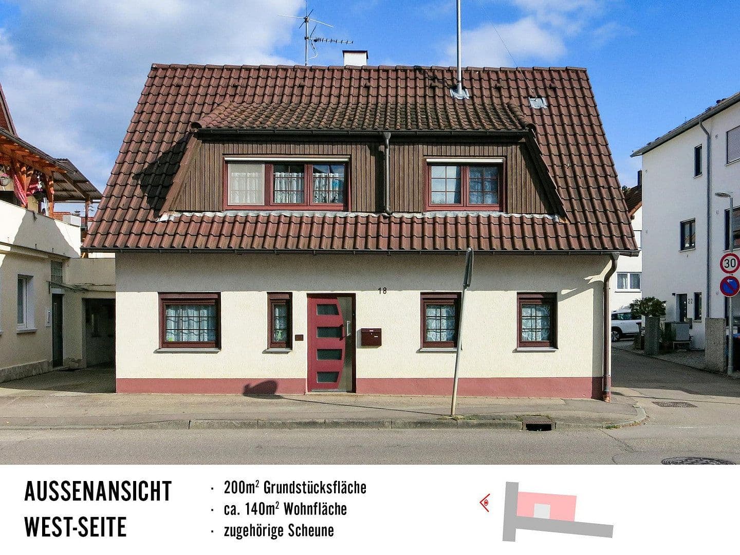 Prodej domu 140 m², pozemek 205 m², Neue Stuttgarter Straße 18, Magstadt, Bádensko-Württembersko Prodej domu 140 m², pozemek 205 m², Neue Stuttgarter Straße 18, Magstadt, Bádensko-Württembersko