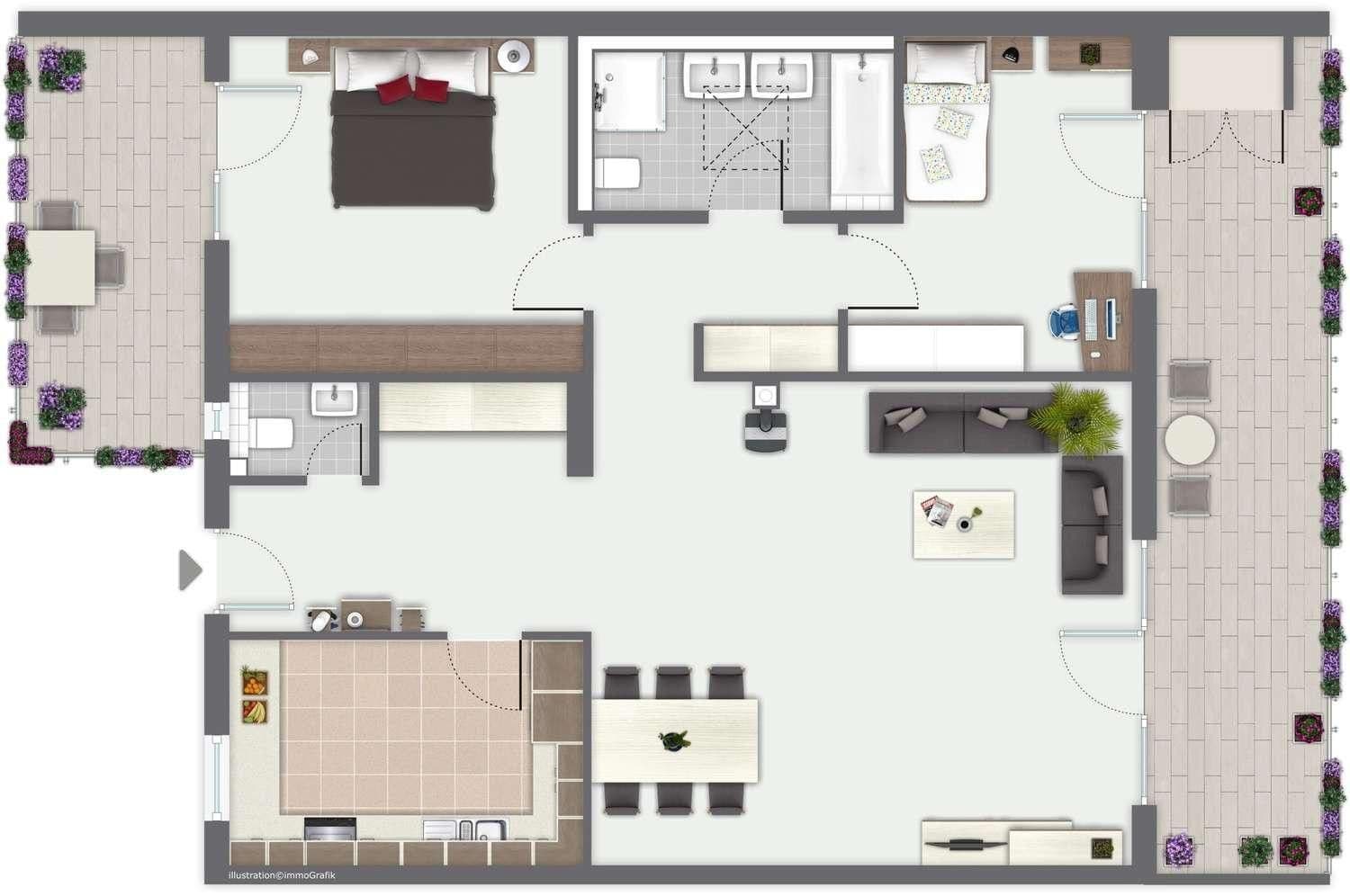 Pronájem bytu 2+1 81 m², Lindenallee 7, Bad Homburg vor der Höhe, Hessen Pronájem bytu 2+1 81 m², Lindenallee 7, Bad Homburg vor der Höhe, Hessen