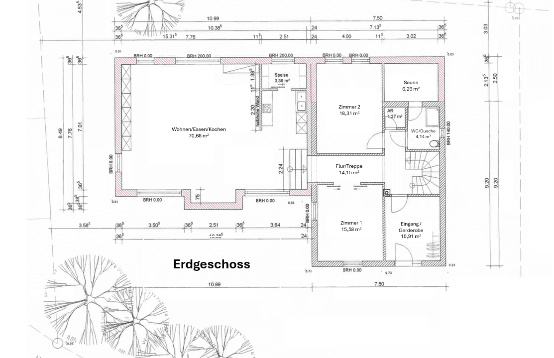 Prodej domu 202 m², pozemek 700 m², Vogelherdstraße 11, Rückersdorf, Bavorsko Prodej domu 202 m², pozemek 700 m², Vogelherdstraße 11, Rückersdorf, Bavorsko