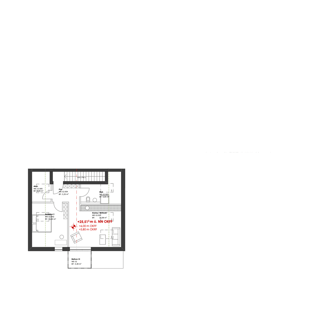 Prodej bytu 2+1 65 m², Schleswiger Str. 22-24, Eckernförde, Šlesvicko-Holštýnsko Prodej bytu 2+1 65 m², Schleswiger Str. 22-24, Eckernförde, Šlesvicko-Holštýnsko