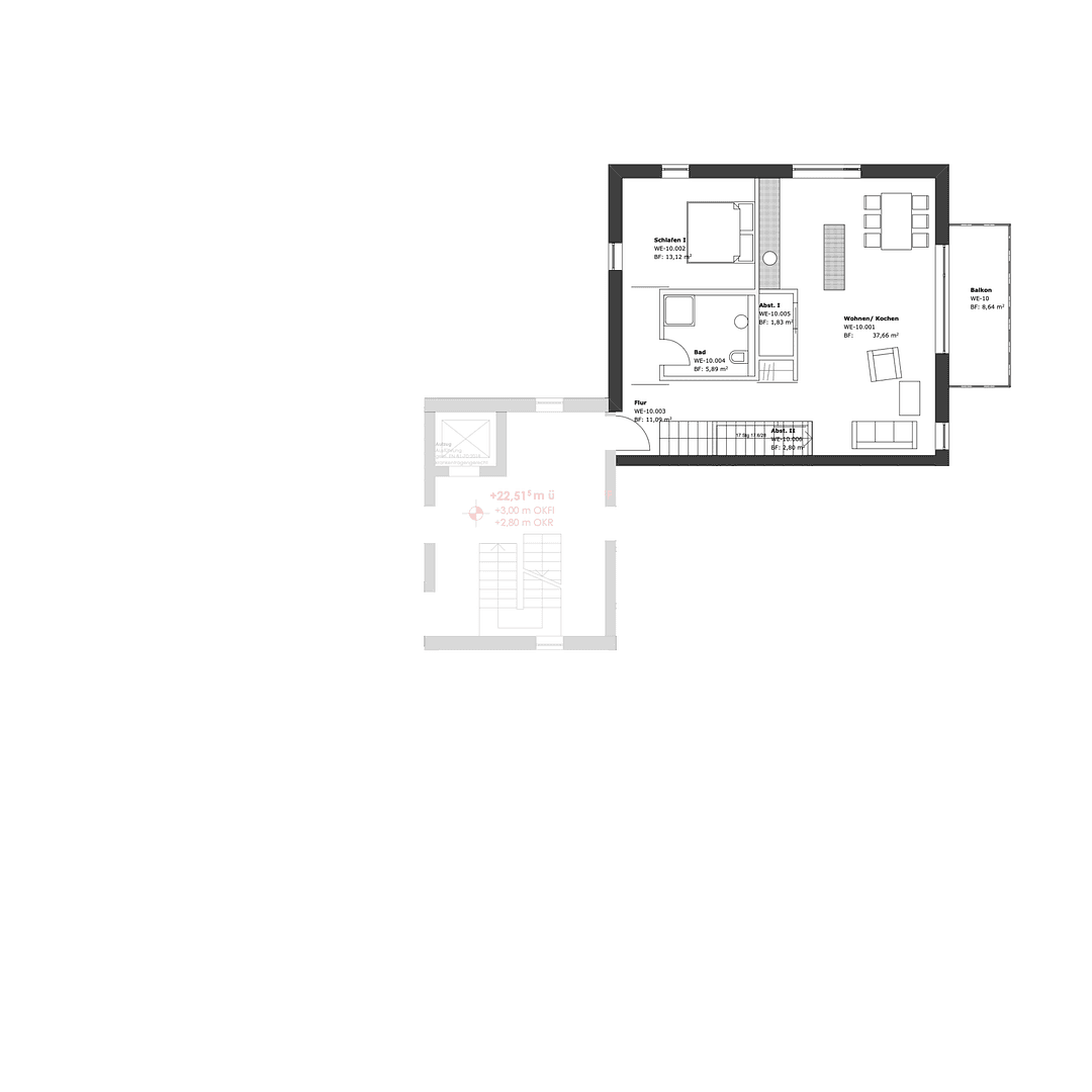 Prodej bytu 3+1 116 m², Schleswiger Str. 22-24, Eckernförde, Šlesvicko-Holštýnsko Prodej bytu 3+1 116 m², Schleswiger Str. 22-24, Eckernförde, Šlesvicko-Holštýnsko