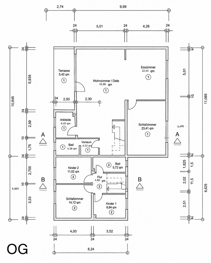 Prodej domu 253 m², pozemek 695 m², Höhenweg 25, Karben, Hessen Prodej domu 253 m², pozemek 695 m², Höhenweg 25, Karben, Hessen