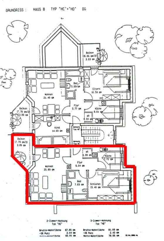 Prodej bytu 2+1 66 m², Nürnberg, Bavorsko Prodej bytu 2+1 66 m², Nürnberg, Bavorsko