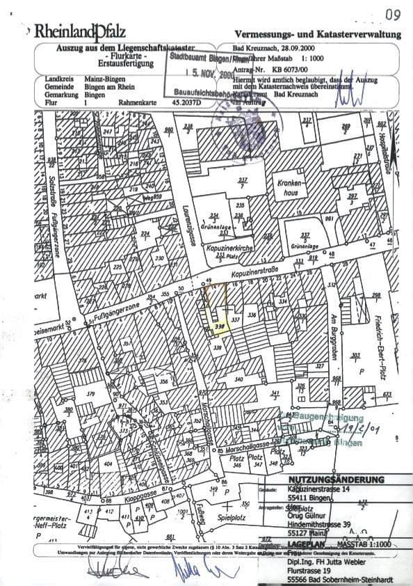 Prodej domu 240 m², pozemek 329 m², Bingen am Rhein, Porýní-Falc Prodej domu 240 m², pozemek 329 m², Bingen am Rhein, Porýní-Falc