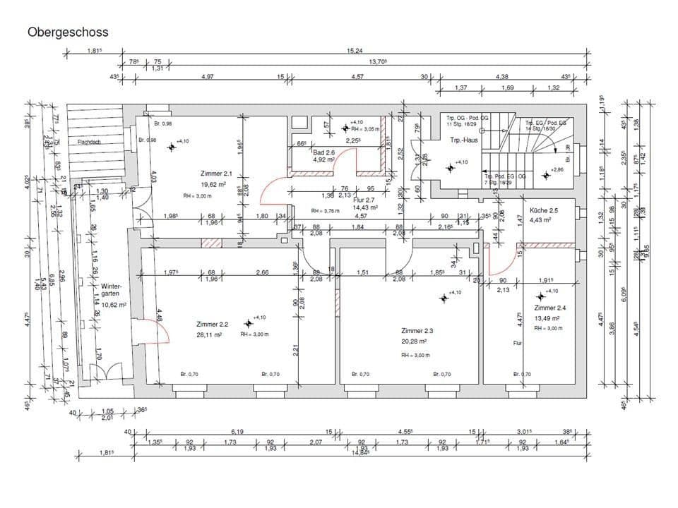 Pronájem bytu 4+1 116 m², Äußere Oybiner Straße 1a, Žitava, Sasko Pronájem bytu 4+1 116 m², Äußere Oybiner Straße 1a, Žitava, Sasko