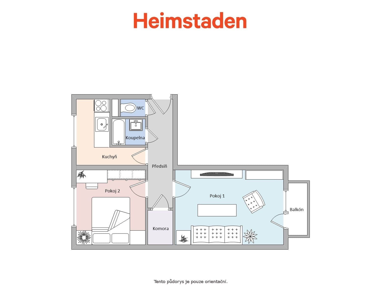 Pronájem bytu 2+1 60 m², Bruzovská, Frýdek-Místek, Moravskoslezský kraj Pronájem bytu 2+1 60 m², Bruzovská, Frýdek-Místek, Moravskoslezský kraj