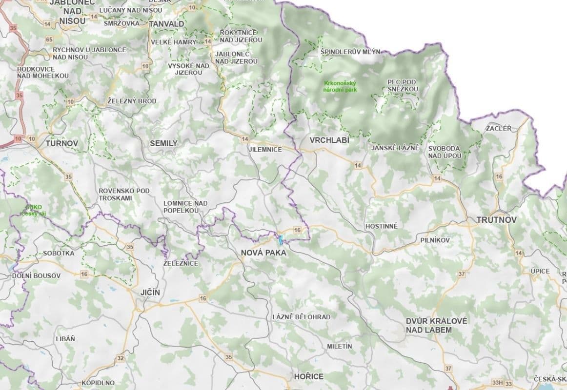 Prodej pozemku 18.583 m², Čistá u Horek, Liberecký kraj Prodej pozemku 18.583 m², Čistá u Horek, Liberecký kraj