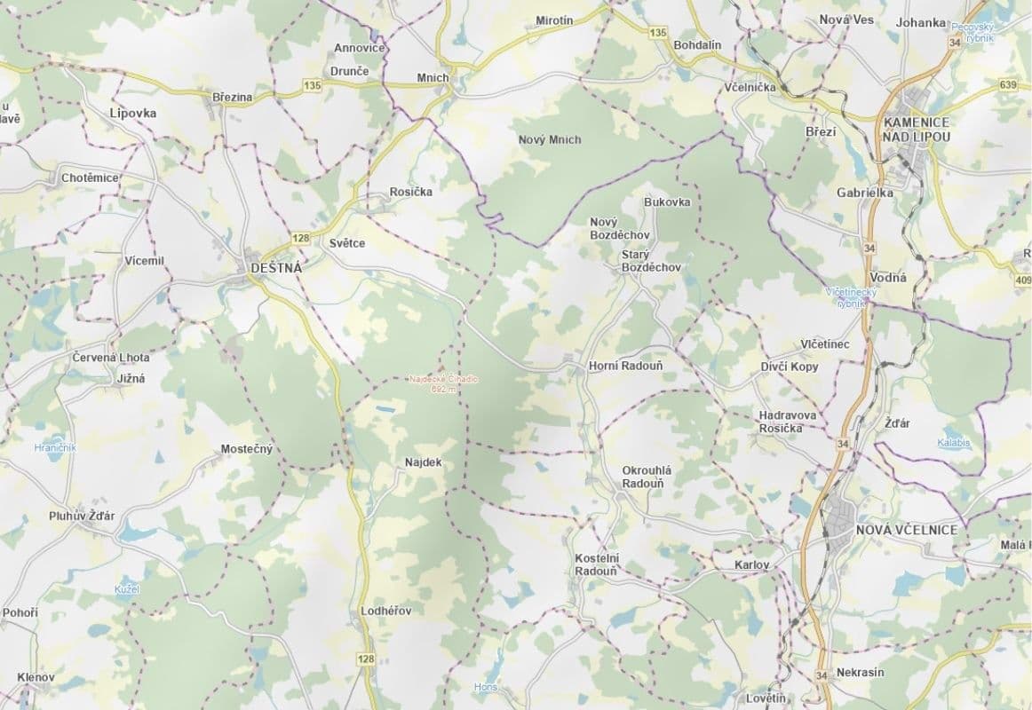 Prodej pozemku 15.899 m², Lodhéřov, Jihočeský kraj Prodej pozemku 15.899 m², Lodhéřov, Jihočeský kraj