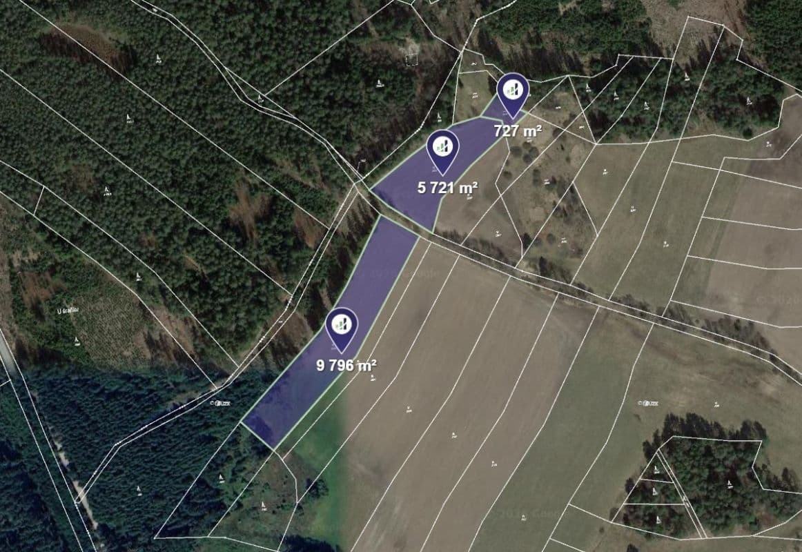 Prodej pozemku 16.244 m², Lodhéřov, Jihočeský kraj Prodej pozemku 16.244 m², Lodhéřov, Jihočeský kraj