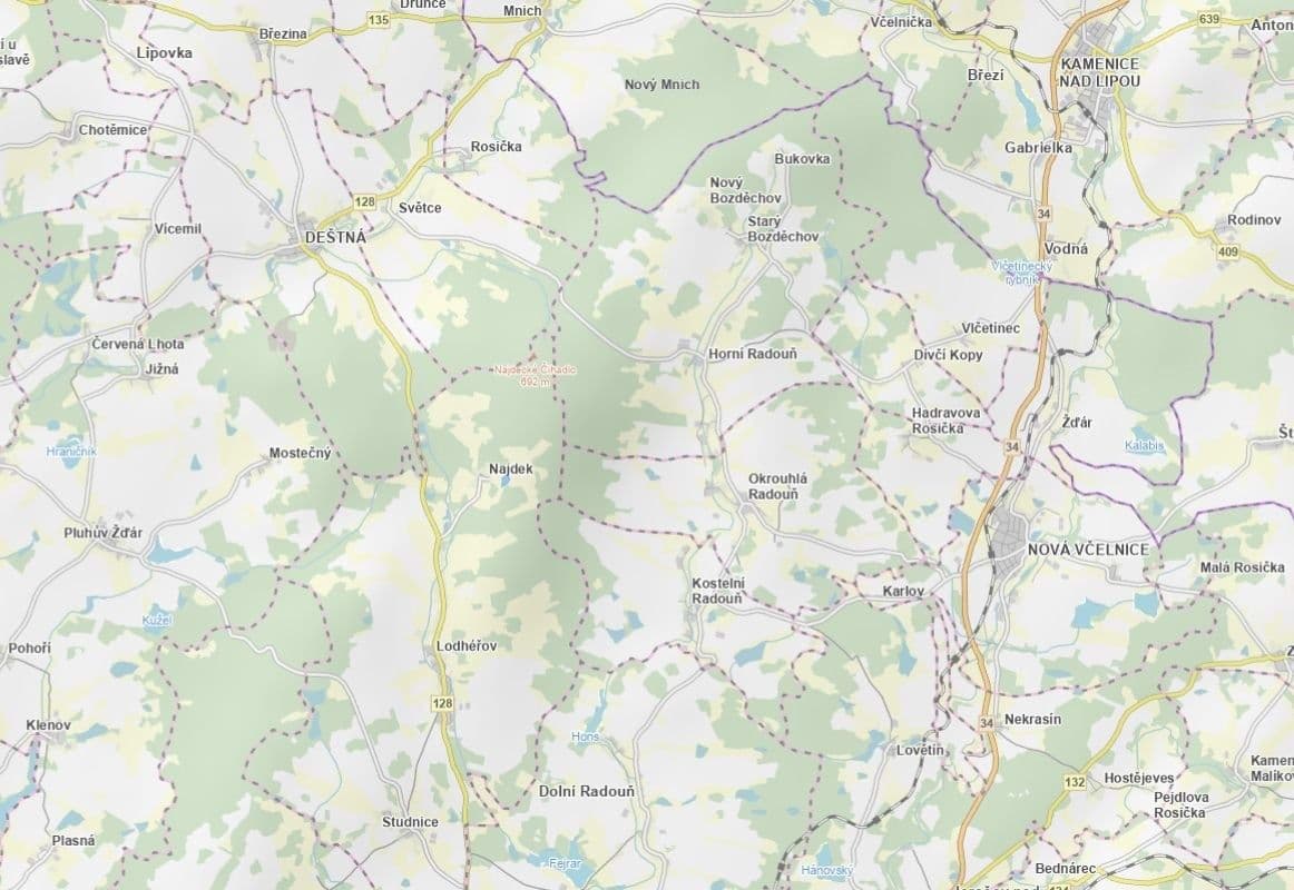 Prodej pozemku 31.219 m², Lodhéřov, Jihočeský kraj Prodej pozemku 31.219 m², Lodhéřov, Jihočeský kraj