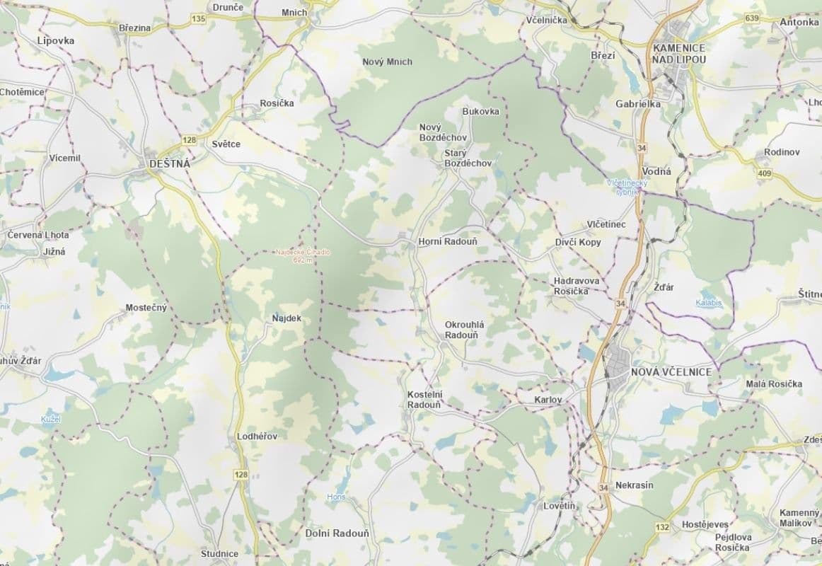Prodej pozemku 4.955 m², Lodhéřov, Jihočeský kraj Prodej pozemku 4.955 m², Lodhéřov, Jihočeský kraj