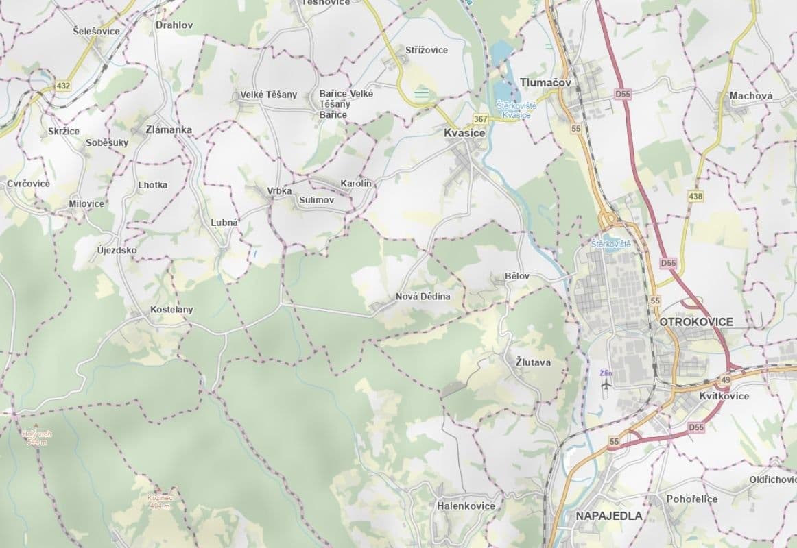 Prodej pozemku 1.798 m², Vrbka, Zlínský kraj Prodej pozemku 1.798 m², Vrbka, Zlínský kraj