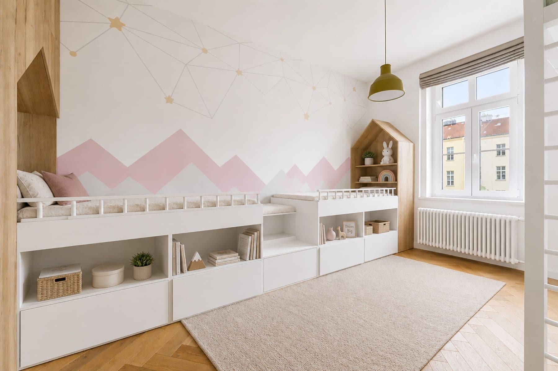 Pronájem bytu 3+kk 80 m², Slezská, Praha, Praha Pronájem bytu 3+kk 80 m², Slezská, Praha, Praha