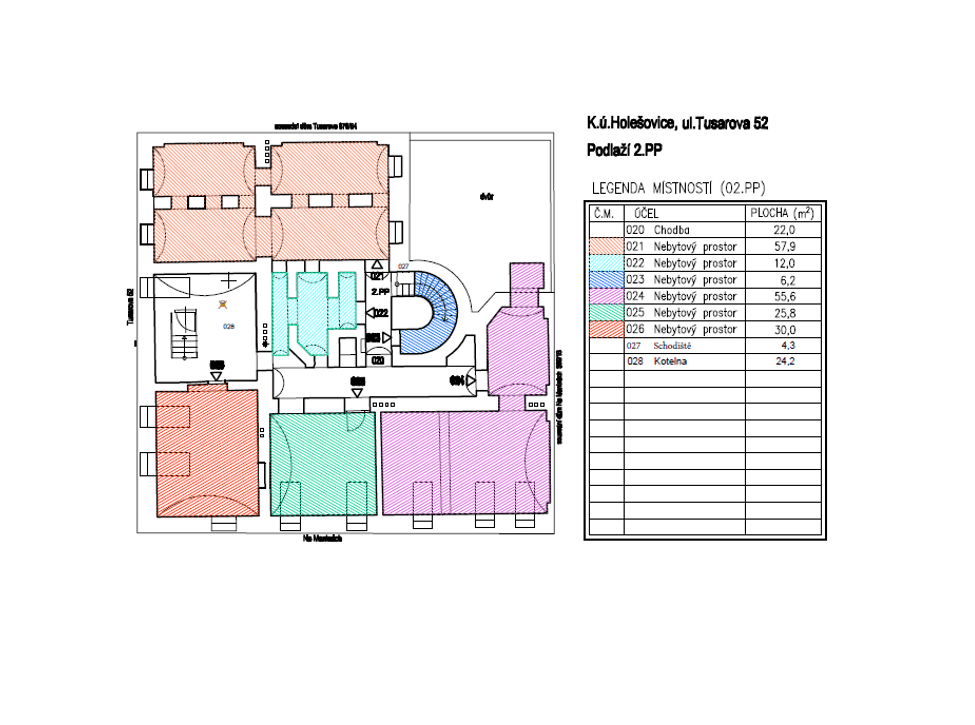 Prodej nebytového prostoru 187 m², Tusarova, Praha, Praha Prodej nebytového prostoru 187 m², Tusarova, Praha, Praha