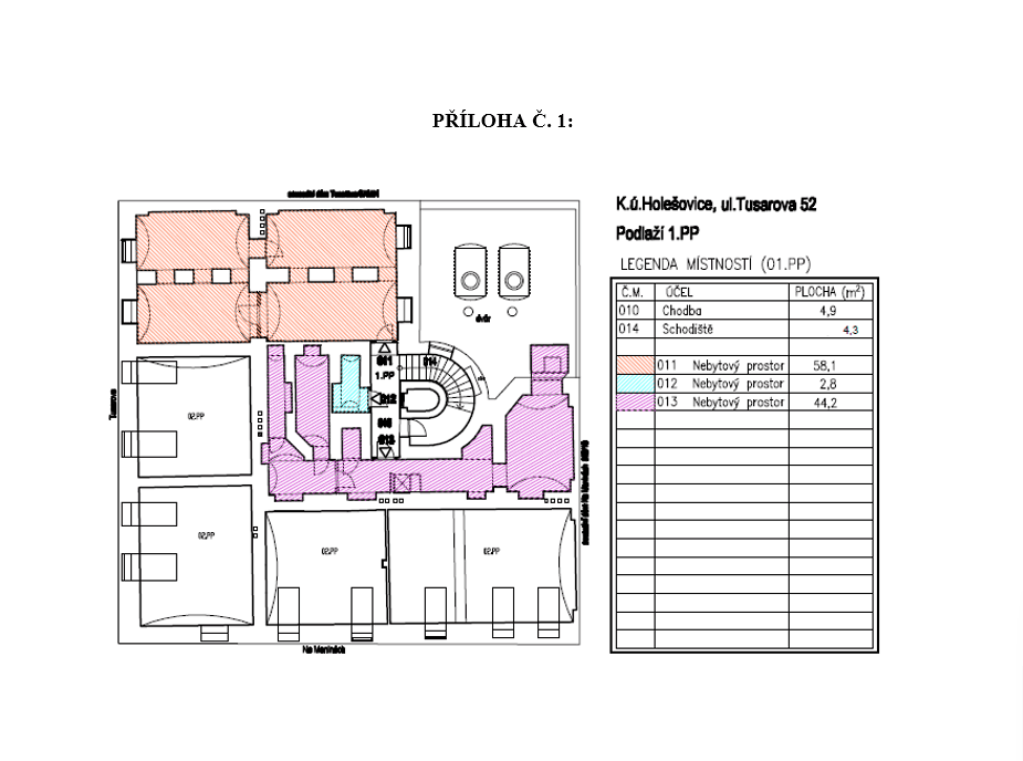 Prodej nebytového prostoru 292 m², Tusarova, Praha, Praha Prodej nebytového prostoru 292 m², Tusarova, Praha, Praha