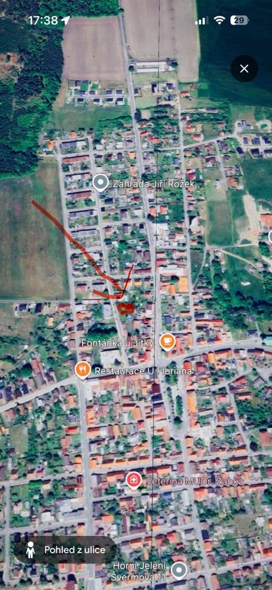 Prodej pozemku 540 m², A. Zápotockého, Horní Jelení, Pardubický kraj Prodej pozemku 540 m², A. Zápotockého, Horní Jelení, Pardubický kraj